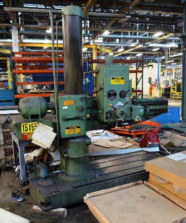 11" x 48" (4'-0") CINCINNATI GILBERT ... RADIAL DRILL